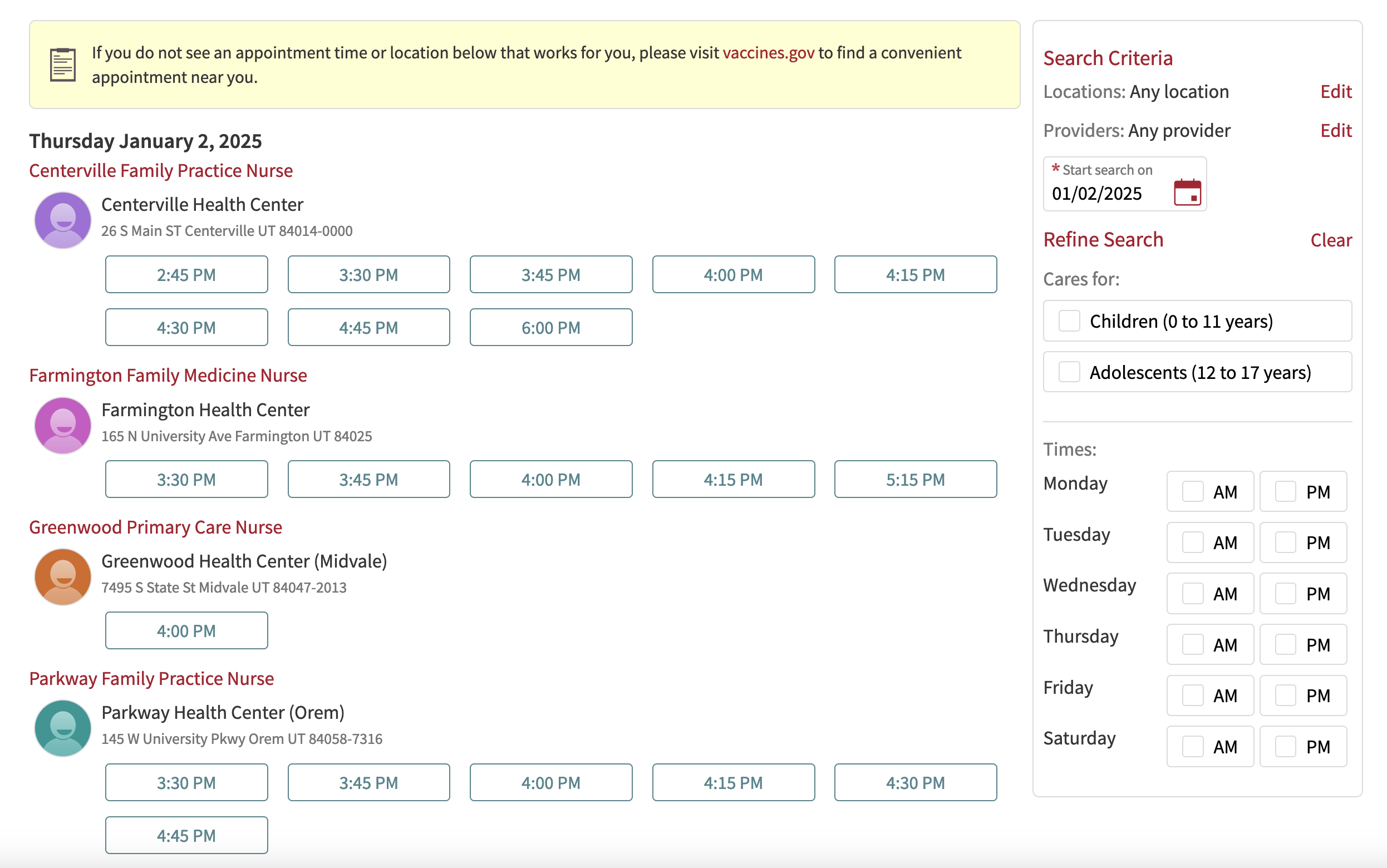 Example of the mychart widget component